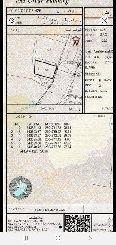 Residential Land for Sale in Muscat - Other, Muscat - Residential Land For Sale in Muscat - Other