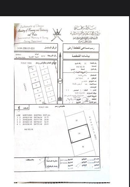 أرض سكنية للبيع في بركاء، الباطنة أرض سكنية للبيع في بركاء، الباطنة