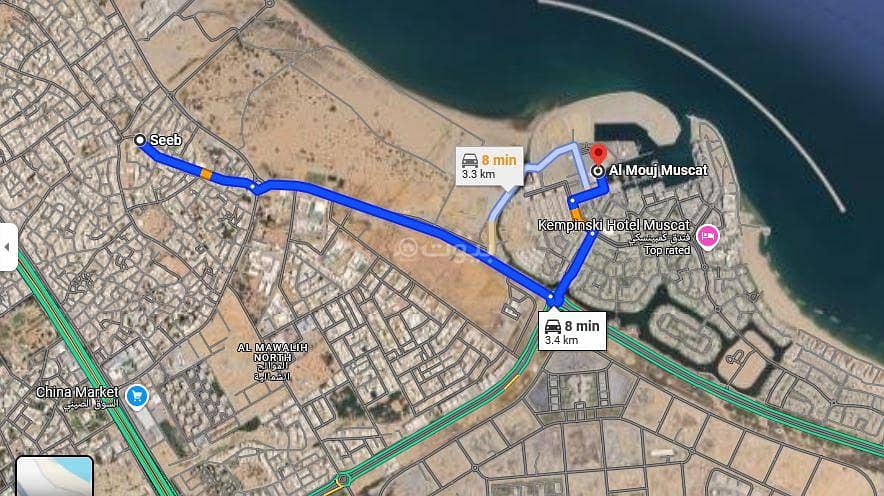 2 Bedrooms Apartment for Rent in The Wave (Almouj), Muscat