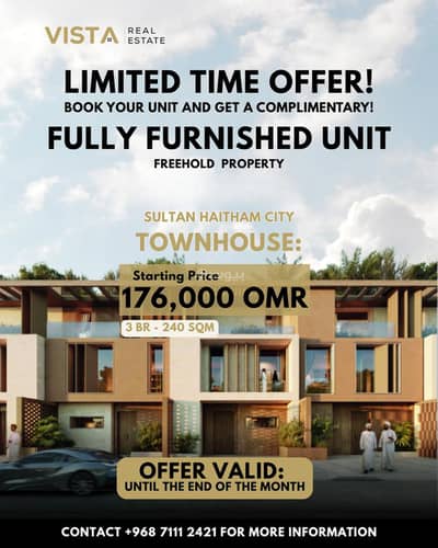 3 Bedroom Villa for Sale in Al Maabilah, Muscat - 3 Bedroom Villa For Sale Al Maabilah, Muscat