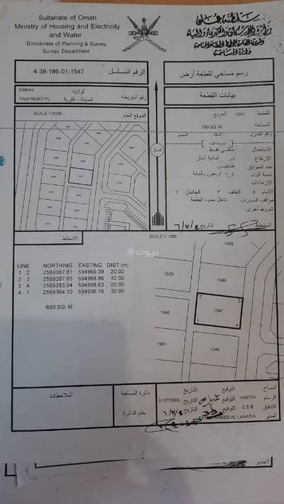 ارض سكنية  للبيع في سمائل، الداخلية - أرض سكنية للبيع في سمائل، الداخلية