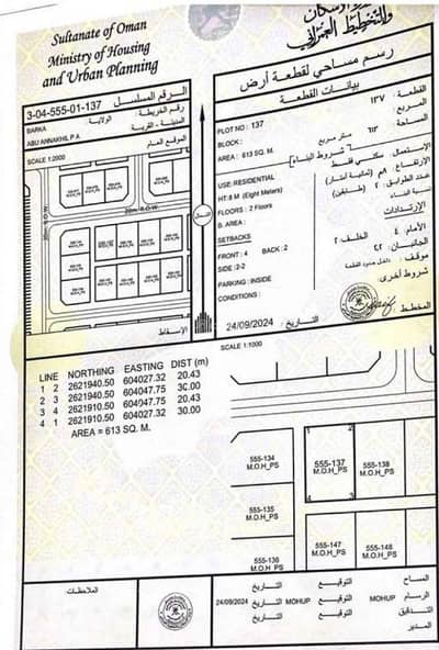 Residential Land for Sale in Barka, Al Batinah - Residential Land For Sale in Barka, Al Batinah