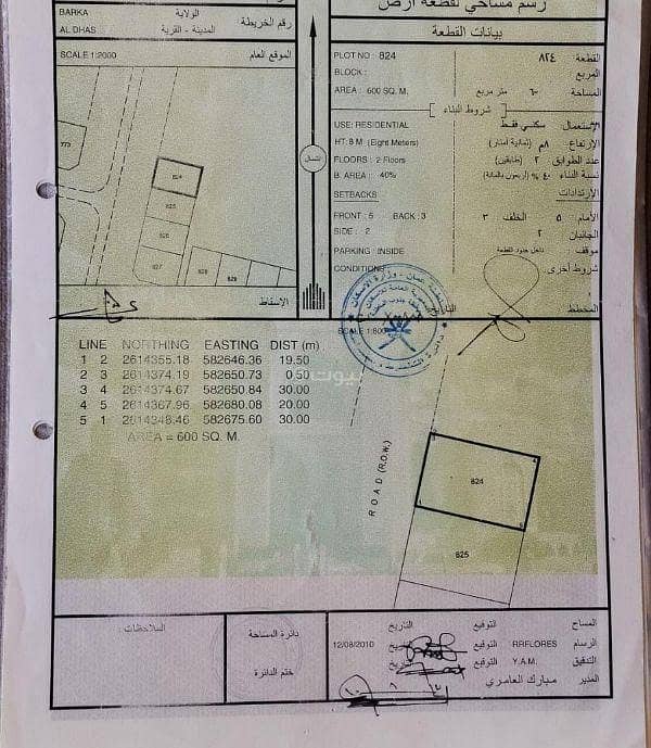 Residential Land For Sale in Barka, Al Batinah