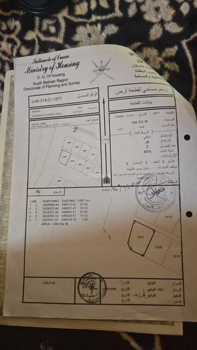 Residential Land for Sale in Suwaiq, Al Batinah - Residential Land For Sale in Suwaiq, Al Batinah