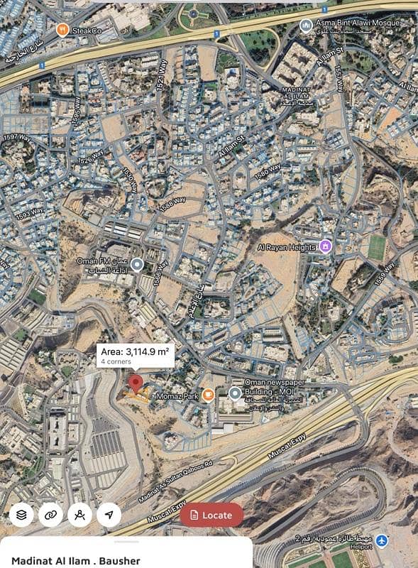 أرض سكنية للبيع في قُرُم، مسقط أرض سكنية للبيع في قُرُم، مسقط