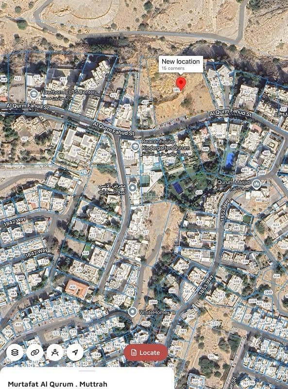 أرض سكنية للبيع في القرم، مسقط