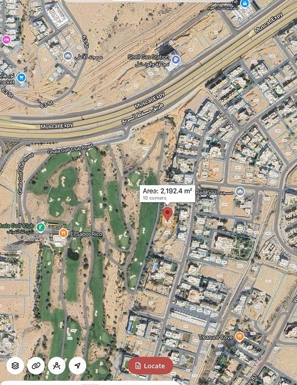 أرض سكنية للبيع في بشار، مسقط