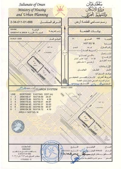 Residential Land for Sale in Saham, Al Batinah - Residential Land For Sale in Saham, Al Batinah