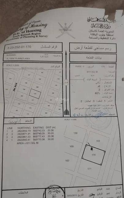 Residential Land For Sale in Al Masn’a, Al Batinah