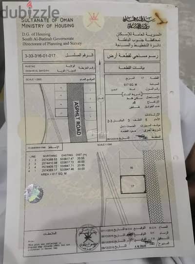 Residential Land for Sale in Al Rustaq, Al Batinah - Residential Land for Sale in Al Rustaq, Al Batinah