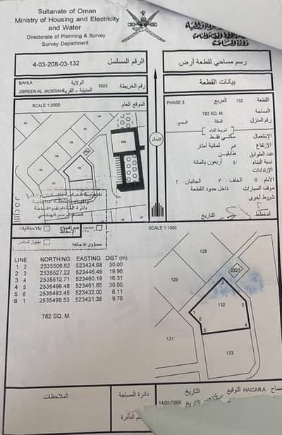 Residential Land for Sale in Bahla, Al Dakhiliya - Residential Land For Sale in Bahla, Al Dakhiliya