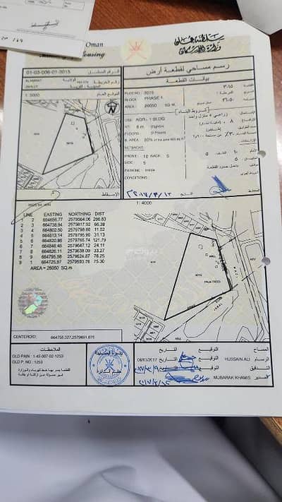 Residential Land for Sale in Al Amarat, Muscat - Residential Land For Sale in Al Amarat, Muscat