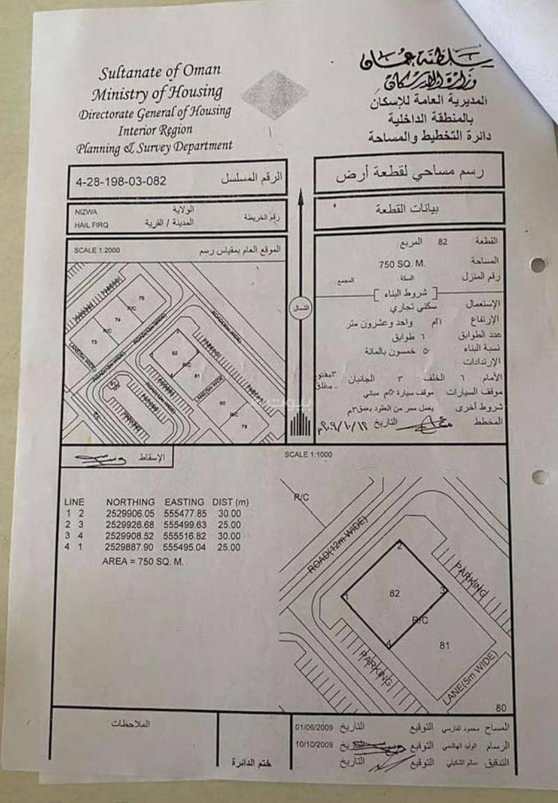 Residential Land For Sale in Nizwa, Al Dakhiliya