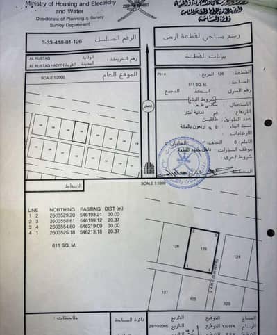 ارض سكنية  للبيع في الرستاق، الباطنة - الأرض السكنية للبيع في الرستاق، الباطنة