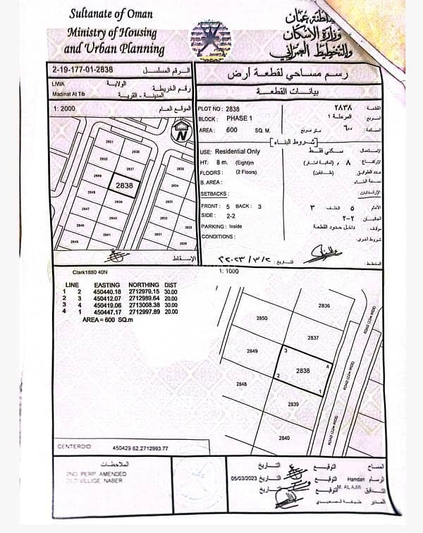 Residential Land For Sale in Liwa, Al Batinah
