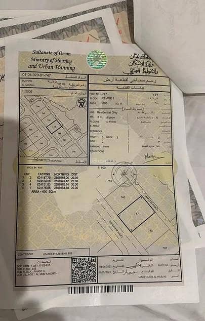 Residential Land For Sale in Misfah, Muscat