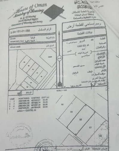 Residential Land for Sale in Saham, Al Batinah - Residential Land For Sale in Saham, Al Batinah