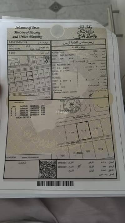 ارض سكنية  للبيع في بهلاء، الداخلية - أرض سكنية للبيع في بهلاء، الداخلية