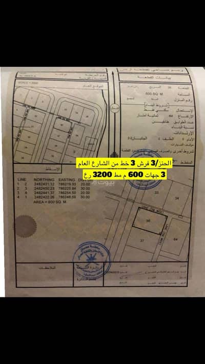 ارض سكنية  للبيع في صور، الشرقية - أرض سكنية للبيع في صور، الشرقية