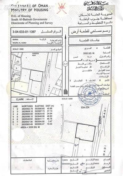 ارض سكنية  للبيع في بركاء، الباطنة - أرض سكنية للبيع في بركة، الباطنة