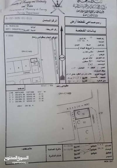 ارض سكنية  للبيع في المضيبي، الشرقية - أرض سكنية للبيع في المضيبي، الشرقية