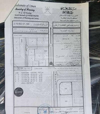 ارض سكنية  للبيع في لوى، الباطنة - أرض سكنية للبيع في ليوا، الباطنة