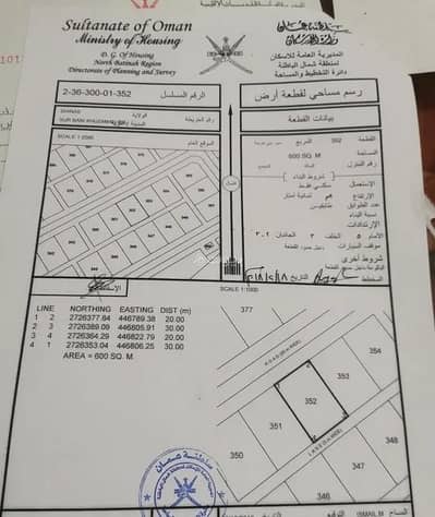 Residential Land for Sale in Shinas, Al Batinah - Residential Land For Sale in Shinas, Al Batinah