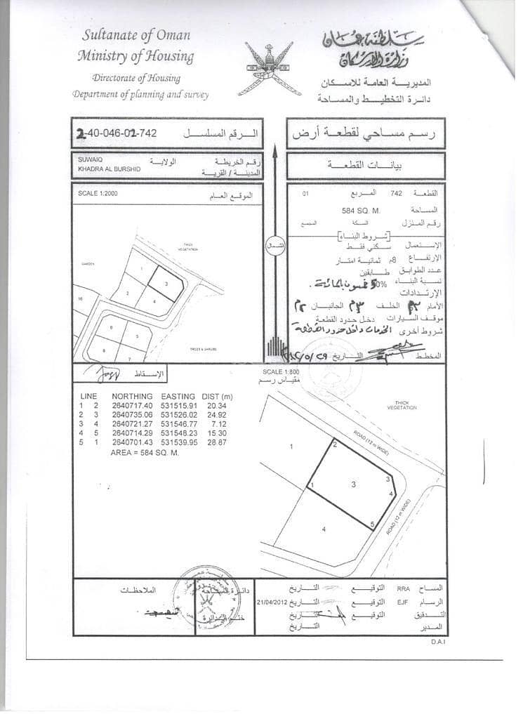 Residential Land For Sale in Suwaiq, Al Batinah