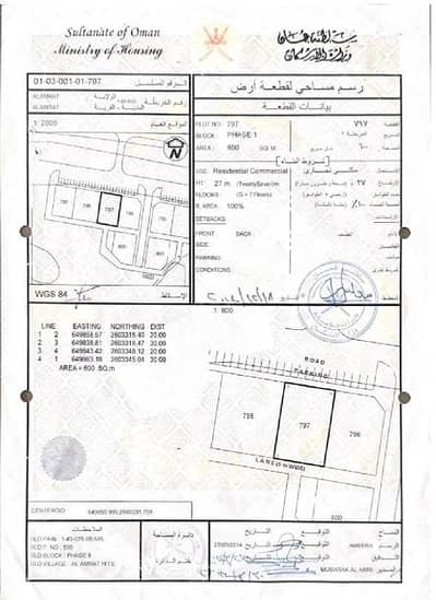ارض سكنية  للبيع في العامرات، مسقط - أرض سكنية للبيع في القرم، مسقط