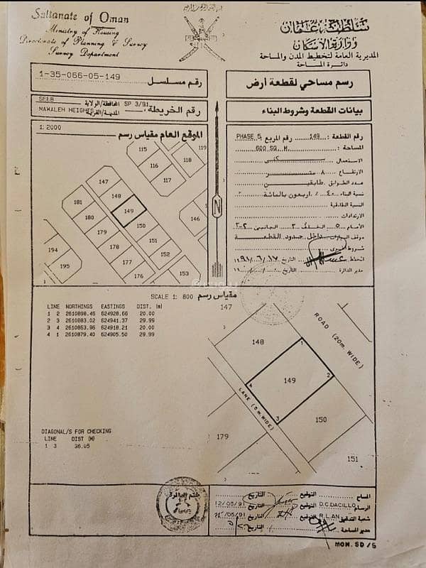Residential Land For Sale in Al Mawaleh, Muscat