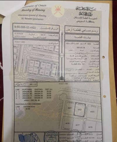 Residential Land for Sale in Al Buraimi, Al Buraimi - Residential Land For Sale in Al Buraimi
