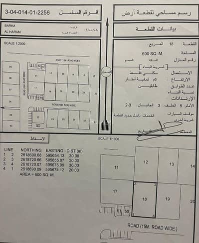 ارض سكنية  للبيع في بركاء، الباطنة - أرض سكنية للبيع في بركة، الباطنة