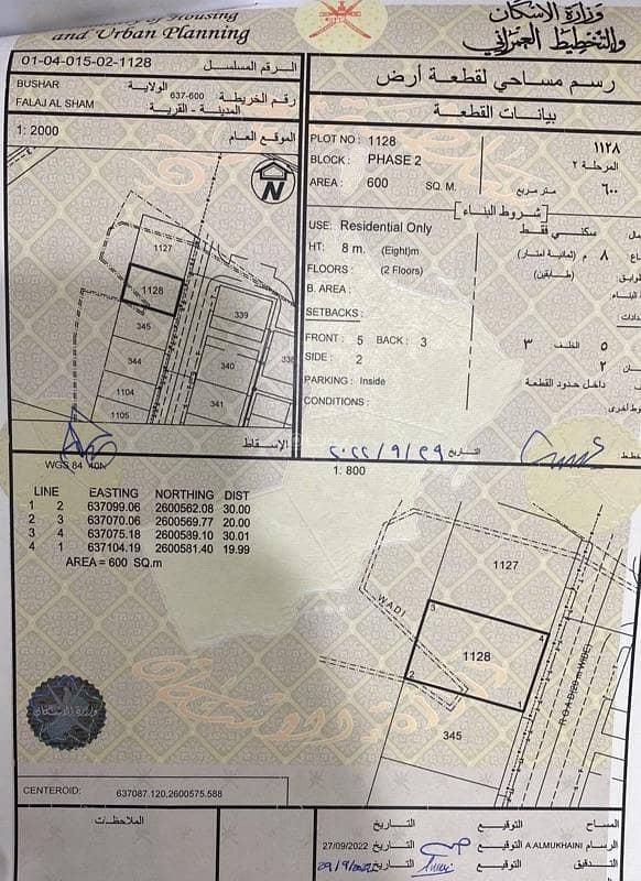 أرض سكنية للبيع في البوسحة، مسقط أرض سكنية للبيع في البوسحة، مسقط