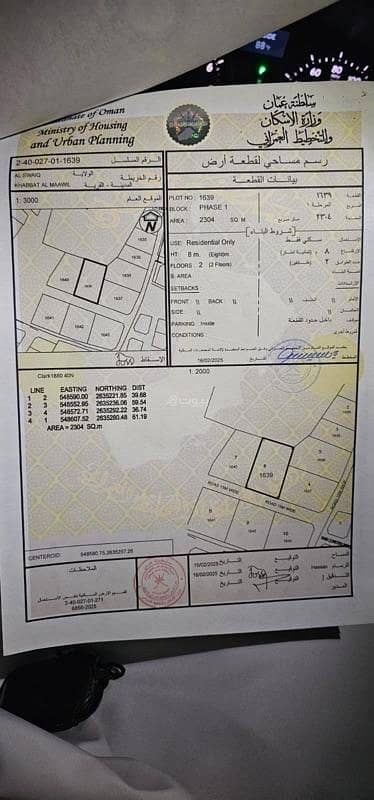 أرض سكنية للبيع في السويق، الباطنة أرض سكنية للبيع في السويق، الباطنة