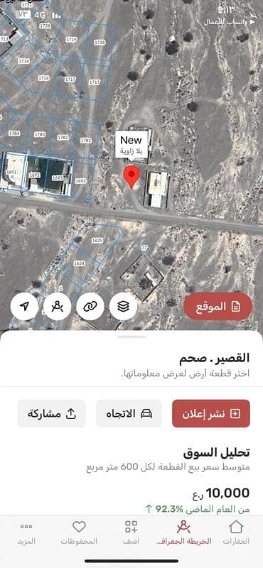 ارض سكنية  للبيع في صحم، الباطنة - أرض سكنية للبيع في صحم، الباطنة
