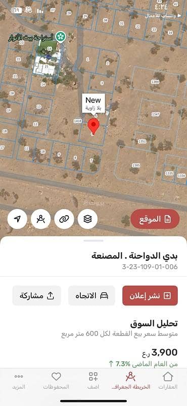 أرض سكنية للبيع في المسنى، الباطنة
