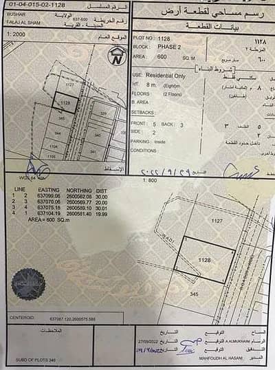 Residential Land for Sale in Bosher, Muscat - Residential Land For Sale in Bosher, Muscat