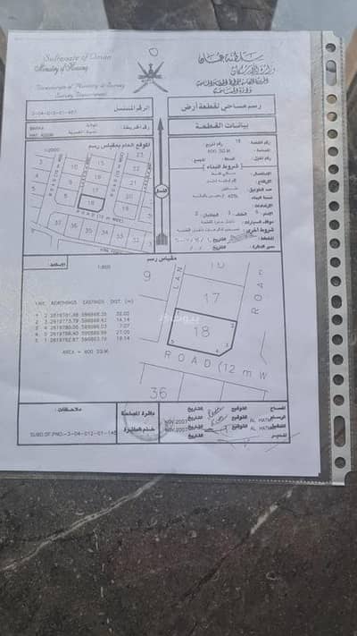 ارض سكنية  للبيع في بركاء، الباطنة - أرض سكنية للبيع في بركة، الباطنة