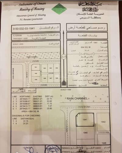Residential Land for Sale in Al Buraimi, Al Buraimi - Residential Land For Sale in Al Buraimi