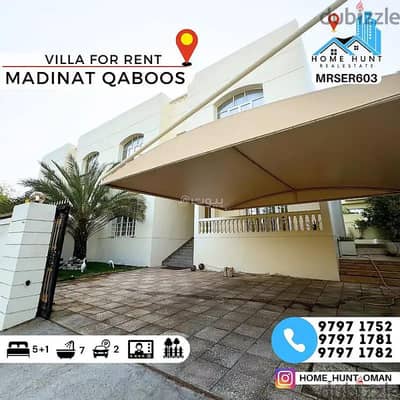 6 Bedroom Villa for Rent in Madinat As Sultan Qaboos, Muscat - 6 Bedrooms Villa For Rent Madinat As Sultan Qaboos, Muscat
