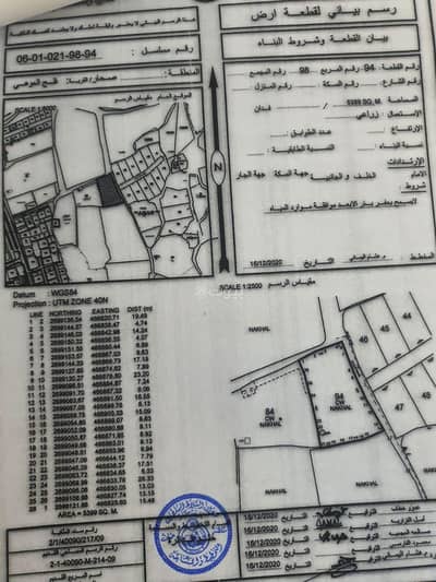 Residential Land for Sale in Sohar, Al Batinah - Residential Land for Sale in Sohar, Al Batinah