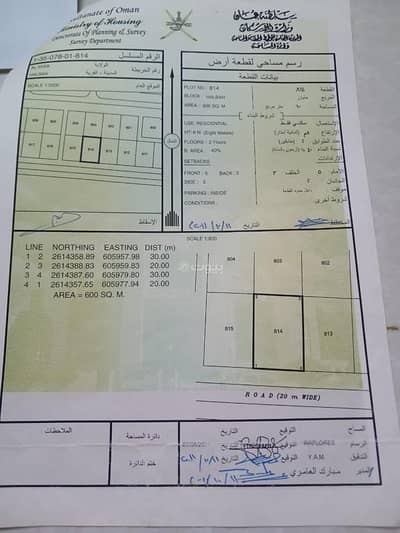 Residential Land for Sale in Barka, Al Batinah - Residential Land For Sale in Barka, Al Batinah