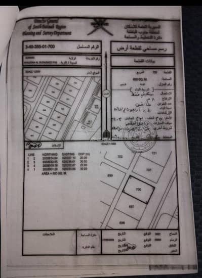 ارض سكنية  للبيع في السويق، الباطنة - أرض سكنية للبيع في السويق، الباطنة