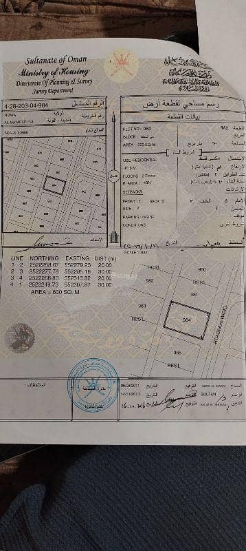 ارض سكنية  للبيع في نزوى، الداخلية - أرض سكنية للبيع في نزو، الداخلية