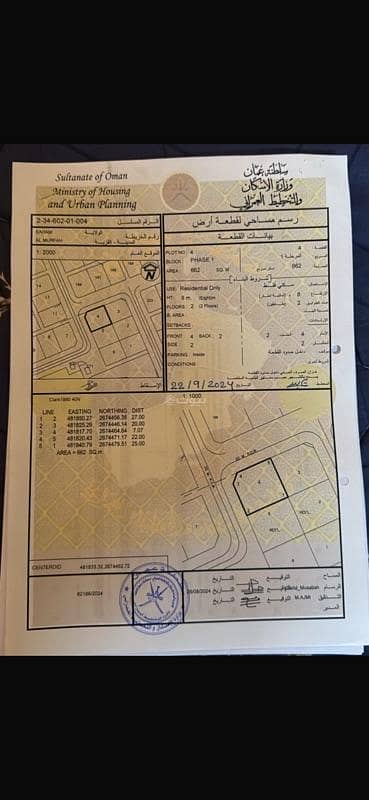 Residential Land For Sale in Saham, Al Batinah