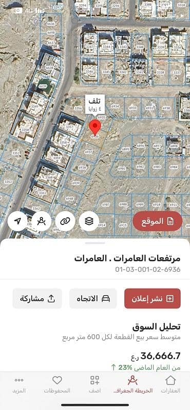 ارض سكنية  للبيع في العامرات، مسقط - أرض سكنية للبيع في العمارات، مسقط