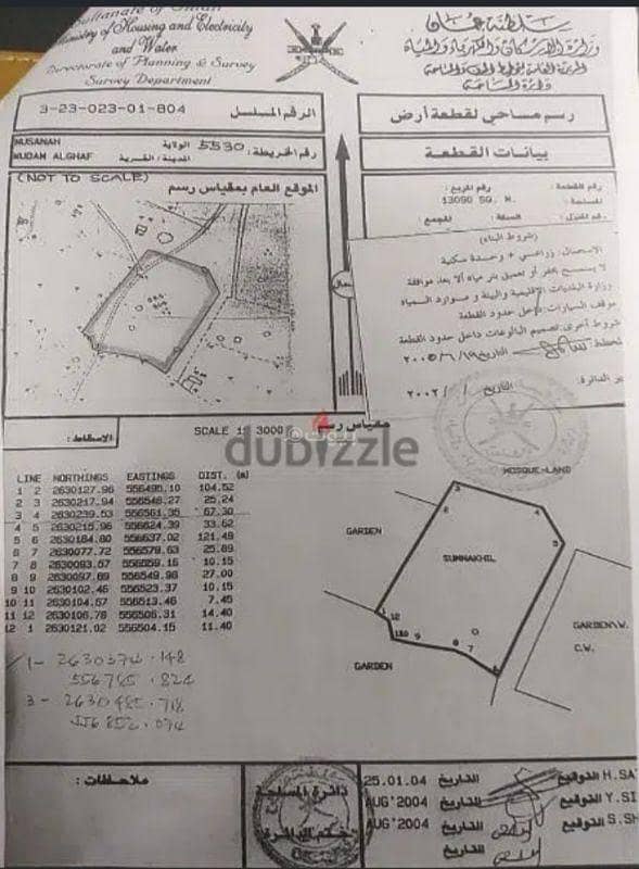 أرض سكنية للبيع في المسنة، الباطنة أرض سكنية للبيع في المسنة، الباطنة