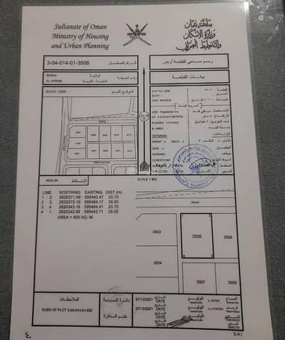 Residential Land for Sale in Barka, Al Batinah - Residential Land For Sale in Barka, Al Batinah