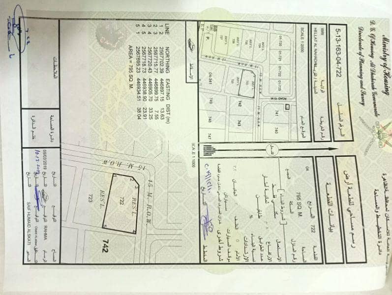 أرض سكنية للبيع في عبري، الظاهرة