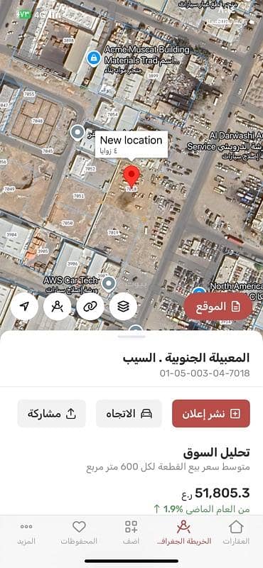 Residential Land for Sale in Al Maabilah, Muscat - Residential Land For Sale in Al Maabilah, Muscat